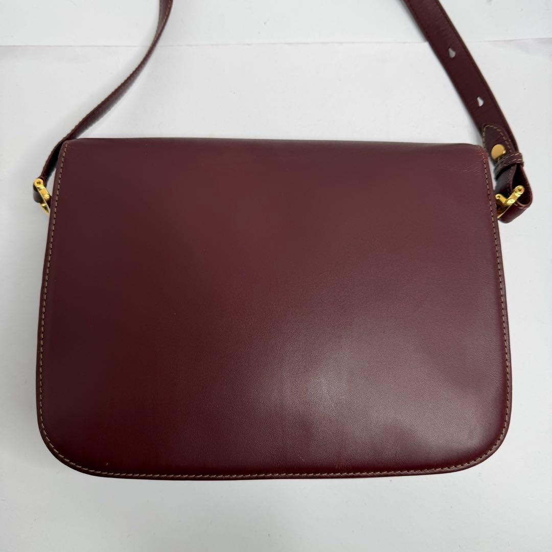 【良品✨️】Cartier カルティエ ショルダーバッグ マストライン フラップ