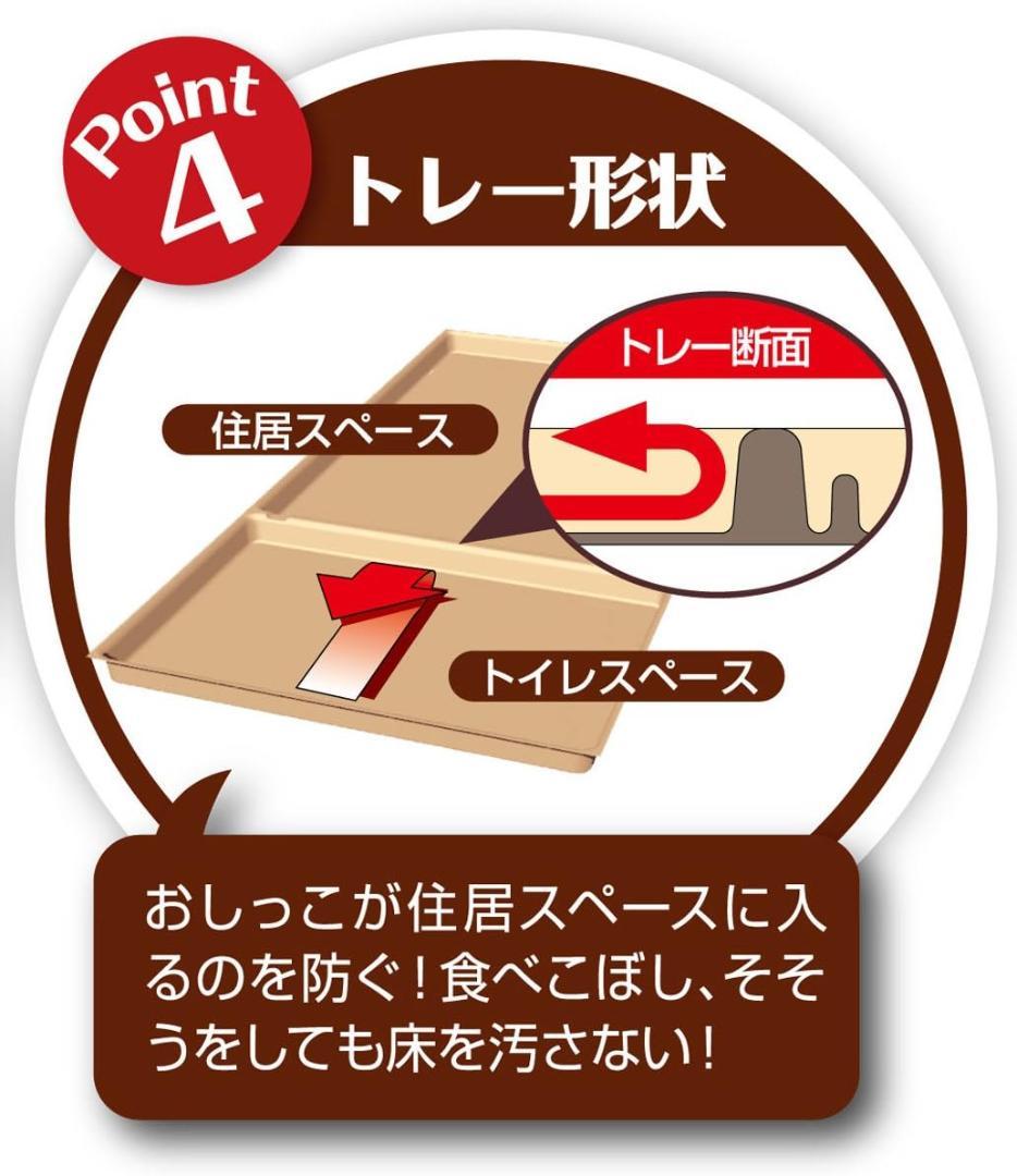 ペティオ (Petio) トイレのし ドッグルームサークル ブラウン レギュラー