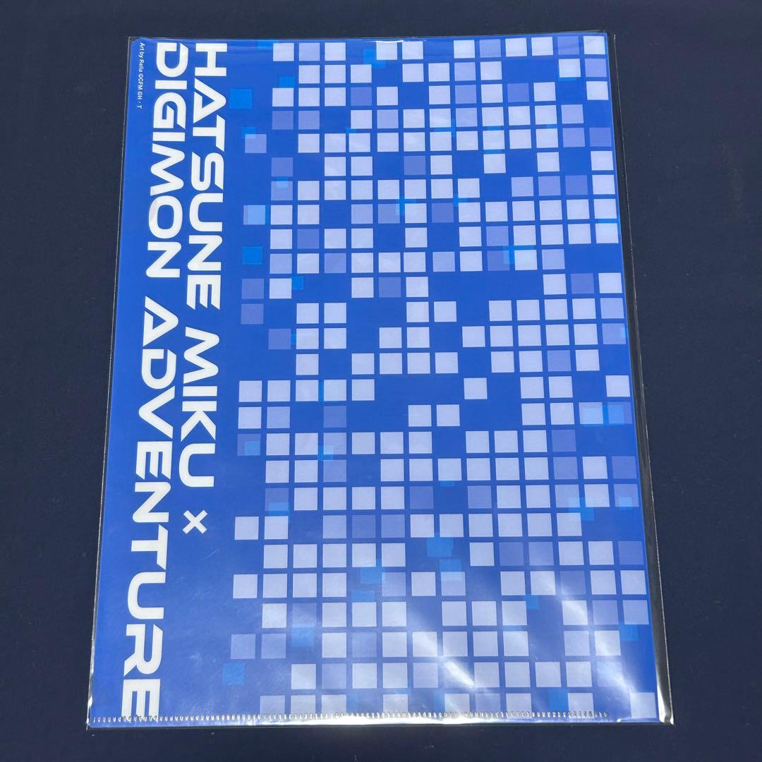 初音ミク デジモン コラボ クリアファイル Rella