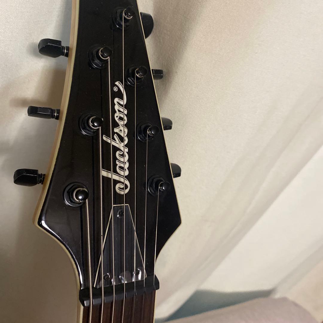 Jackson エレキギター ホワイト　7弦