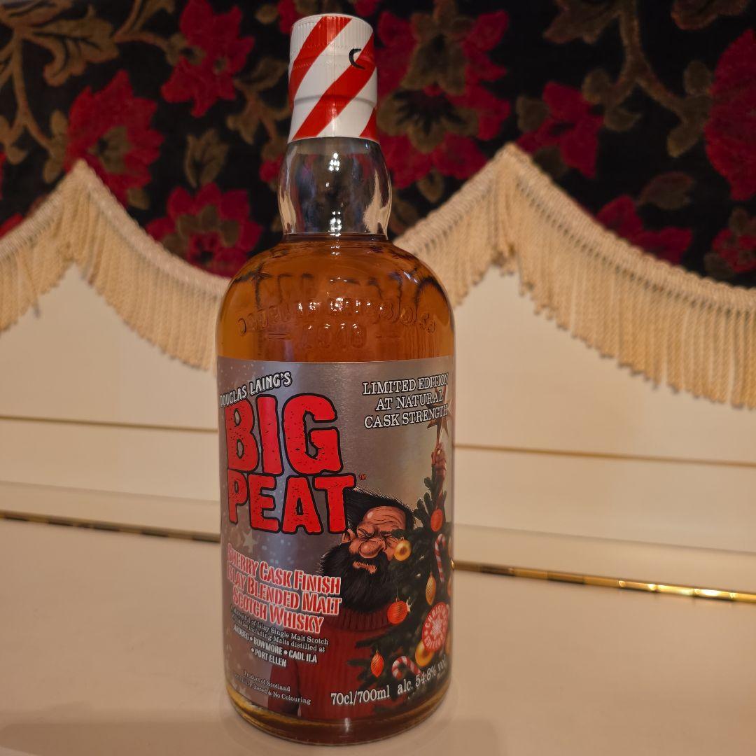 <終売>BIG PEAT限定版 2023クリスマス[ダグラスレイン]初のシェリー