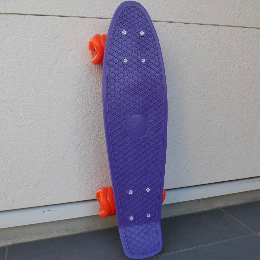 【極美品】カスタムペニー22インチ シャークウィール72mm ブロンソンRAW