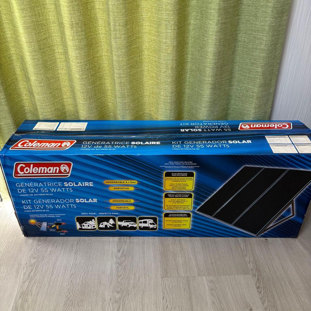 コールマン　太陽光発電ソーラーキット　PVS-55WB