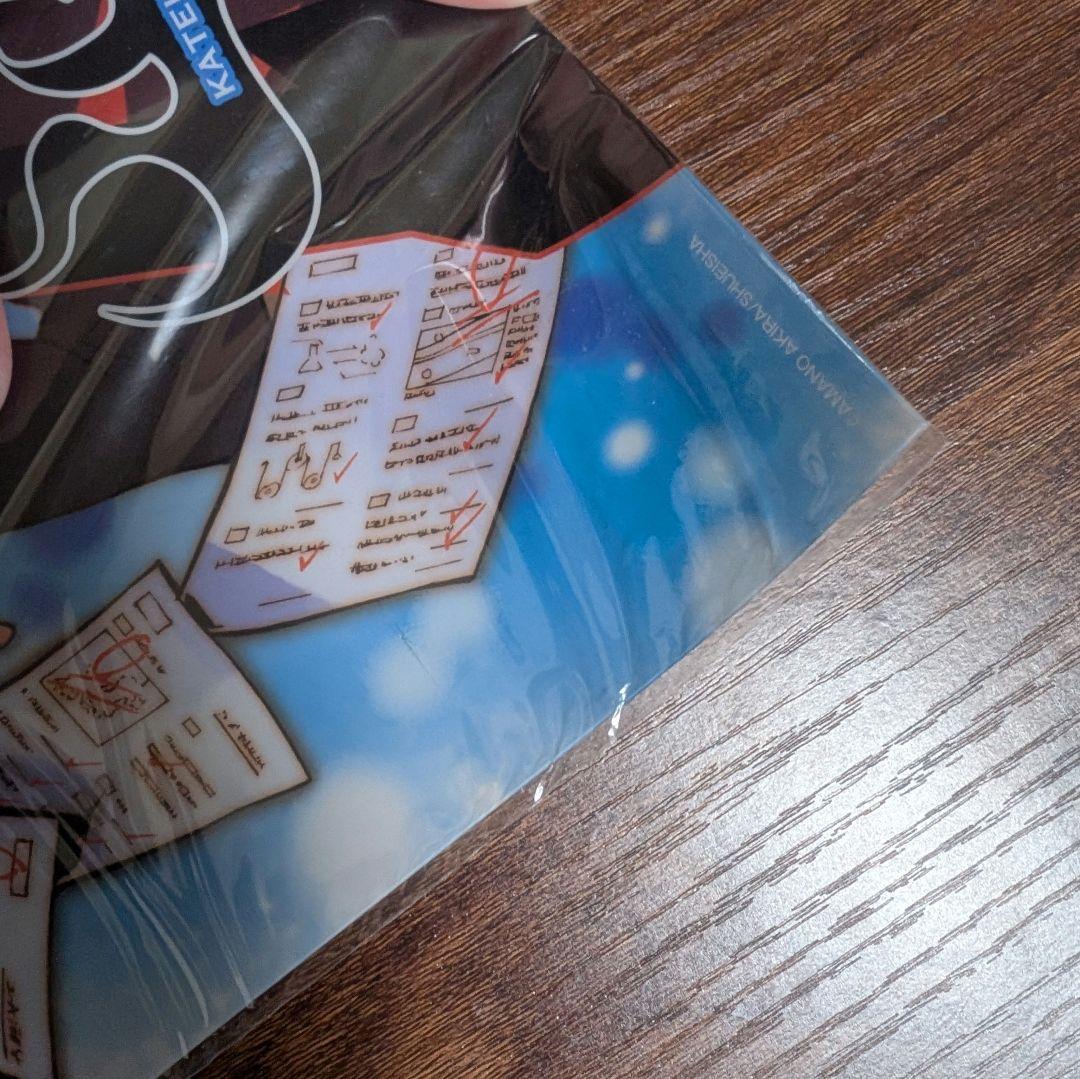 CF2011 限定 A3クリアポスター 家庭教師ヒットマンREBORN 沢田綱吉