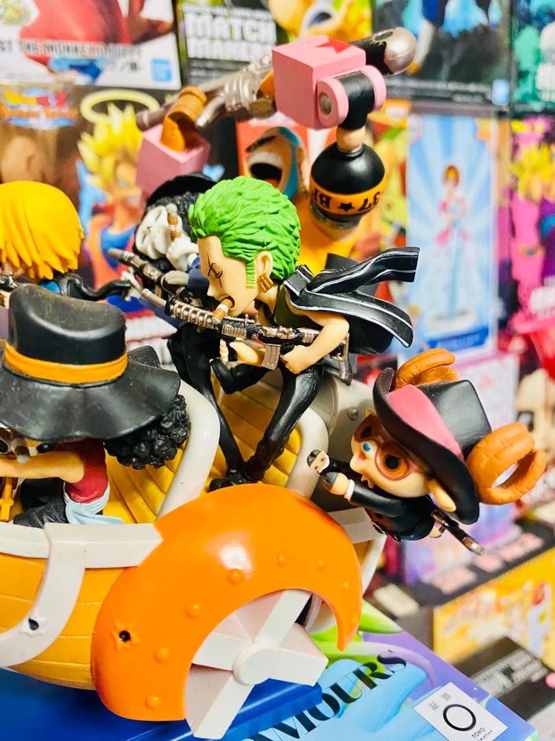 ワンピース　ワーコレ　ミニメリー号ATTACK　コンプリートセット WCF