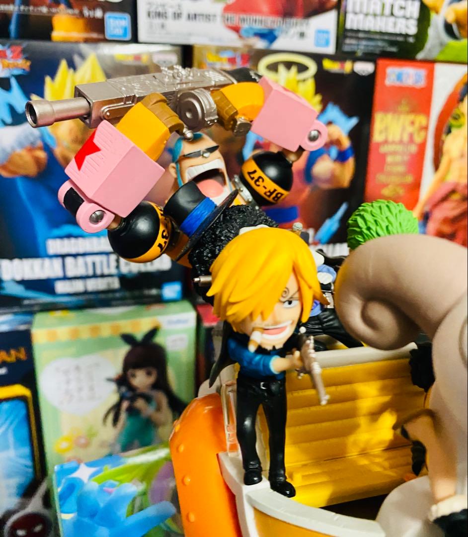 ワンピース　ワーコレ　ミニメリー号ATTACK　コンプリートセット WCF