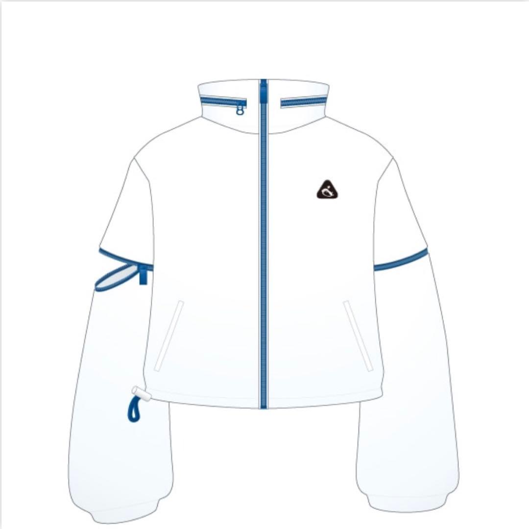 Eve ／Under Blue／skeleton parka ／M