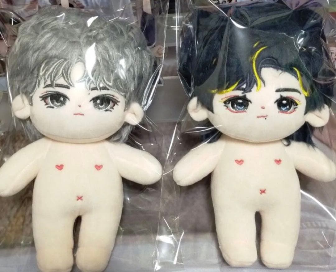 超激レアぬいぐるみ　王一博　肖战　肖戦　20cm ぬいペア　2体セット