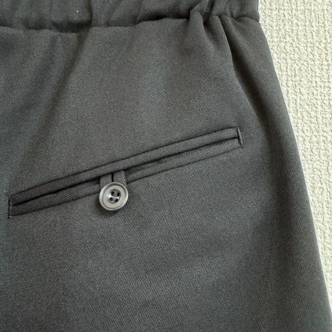 パンツ ato CLASSIC WOOL TWILL SARROUEL PANTS