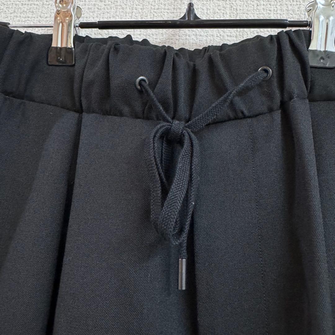 パンツ ato CLASSIC WOOL TWILL SARROUEL PANTS