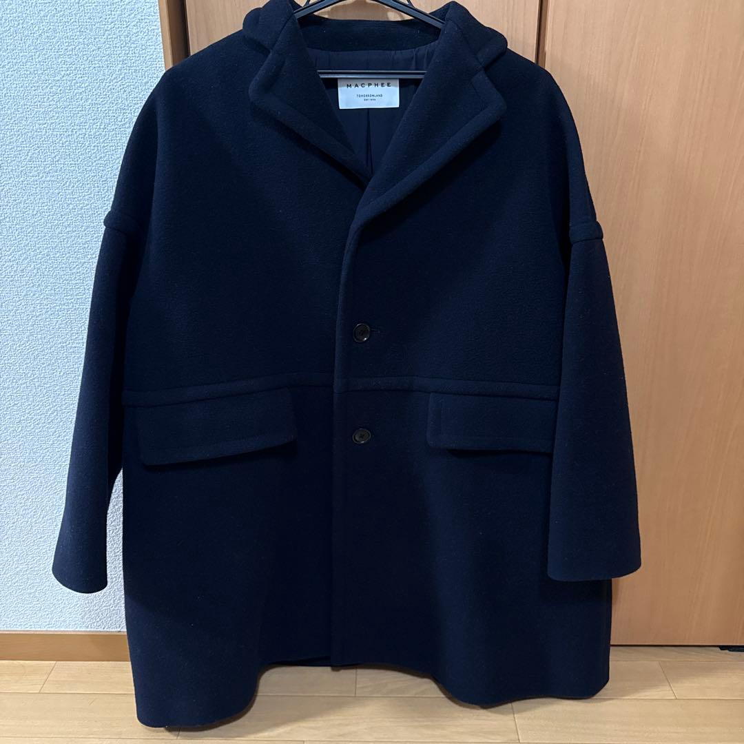TOMORROWLAND MACPHEE ショートパイルメルトン コート