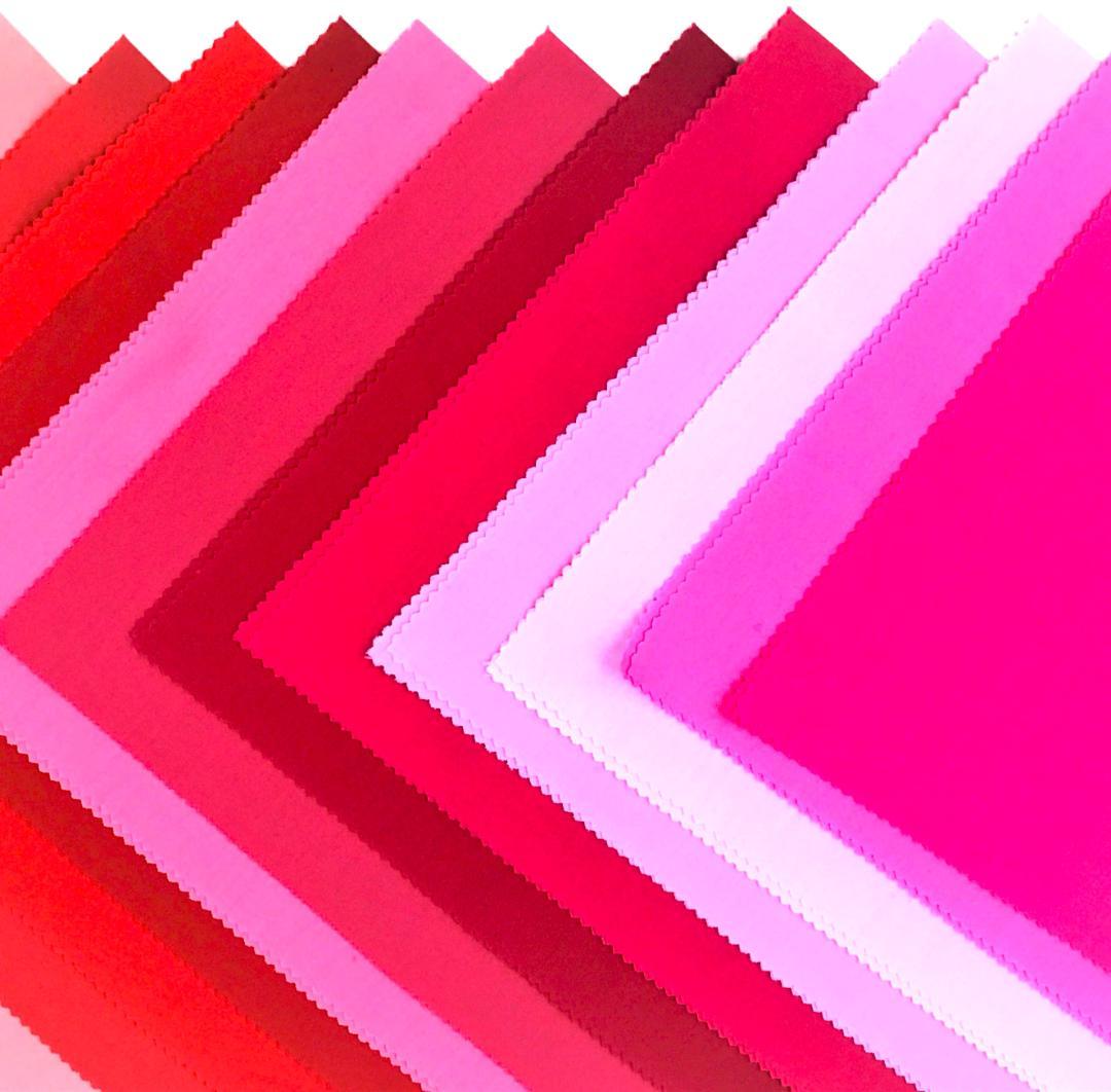 64色カラードレープ、パーソナルカラー診断用「新品」厚手綿ブロード高級生地使用