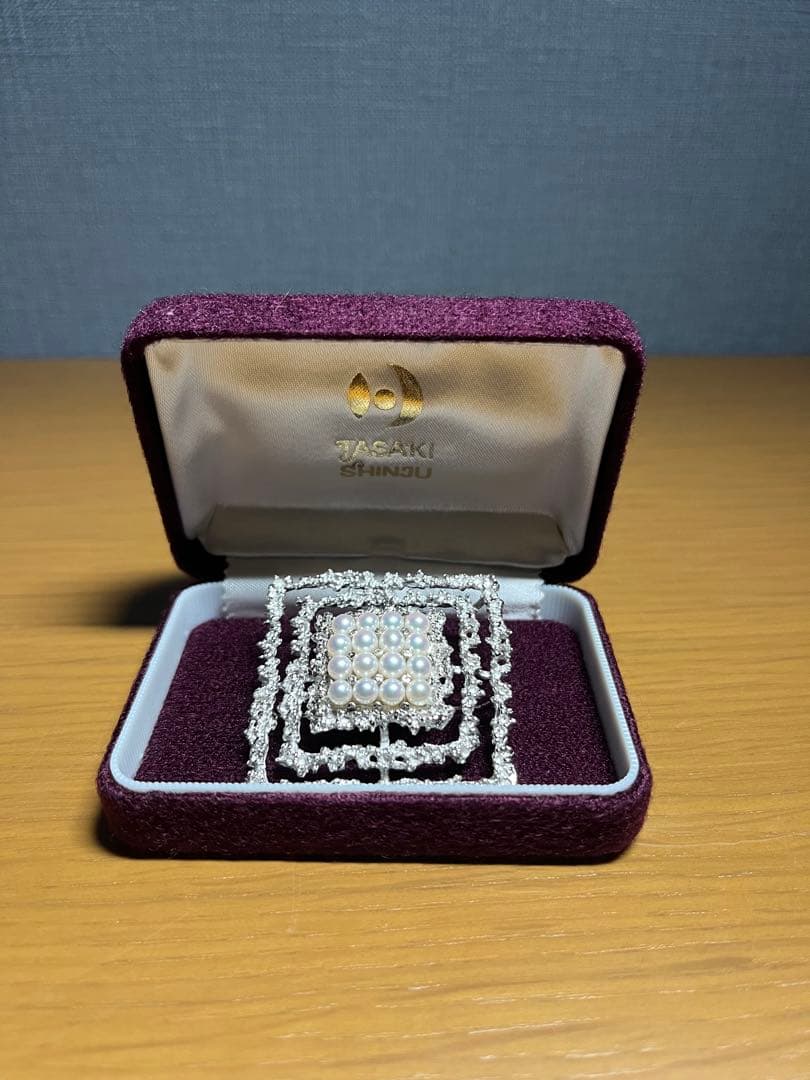 TASAKI　田崎真珠パール シルバー ブローチ、ペンダントトップとしても！