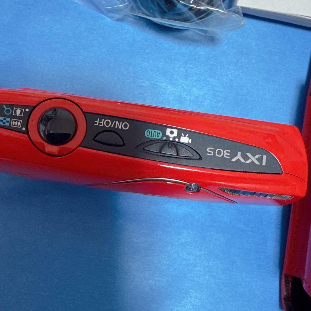 【極美品】Canon IXY 30S レッド　箱あり
