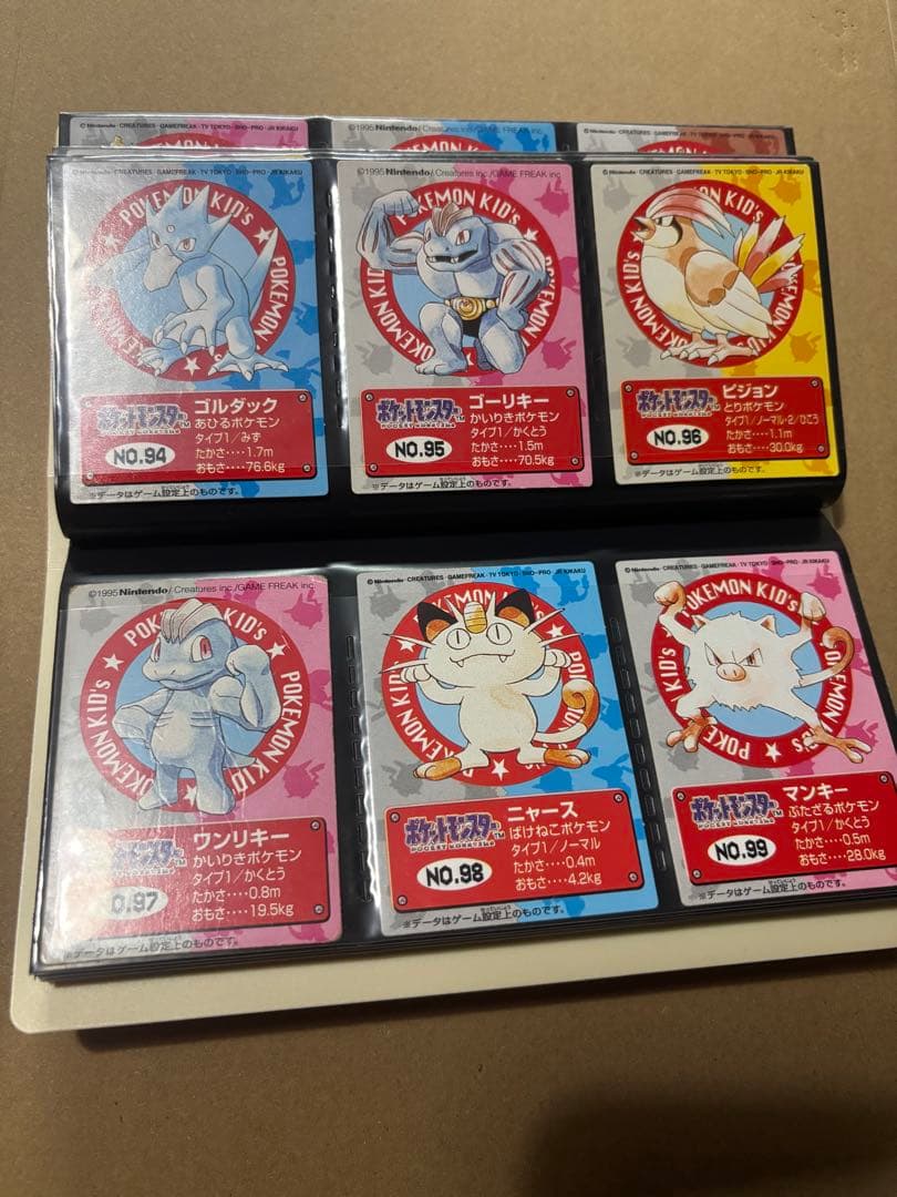 ポケモン　キッズ　カード　フルコンプ　おまけ　ファイル付　リザードン　ピカチュウ