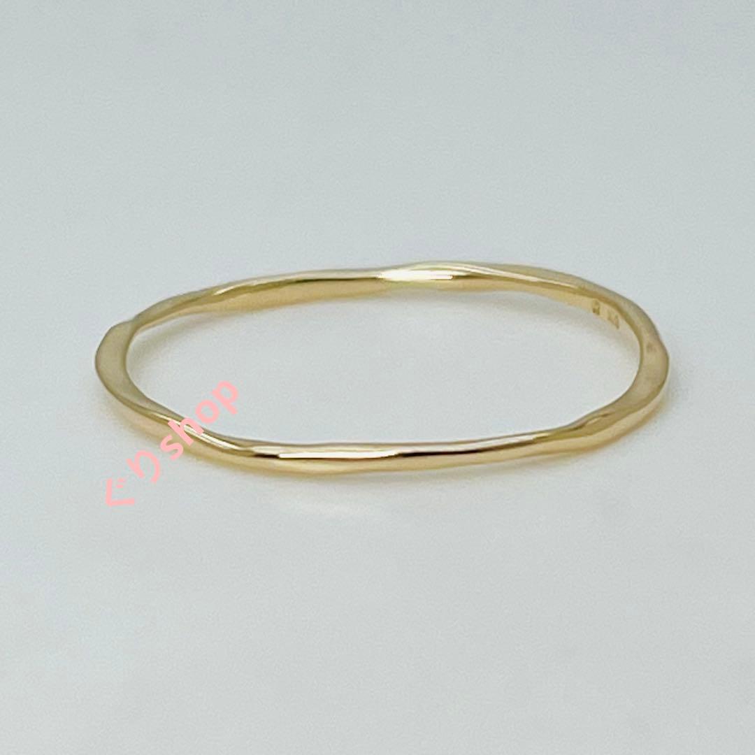 ESTELLE k10 イエローゴールド リング　15号