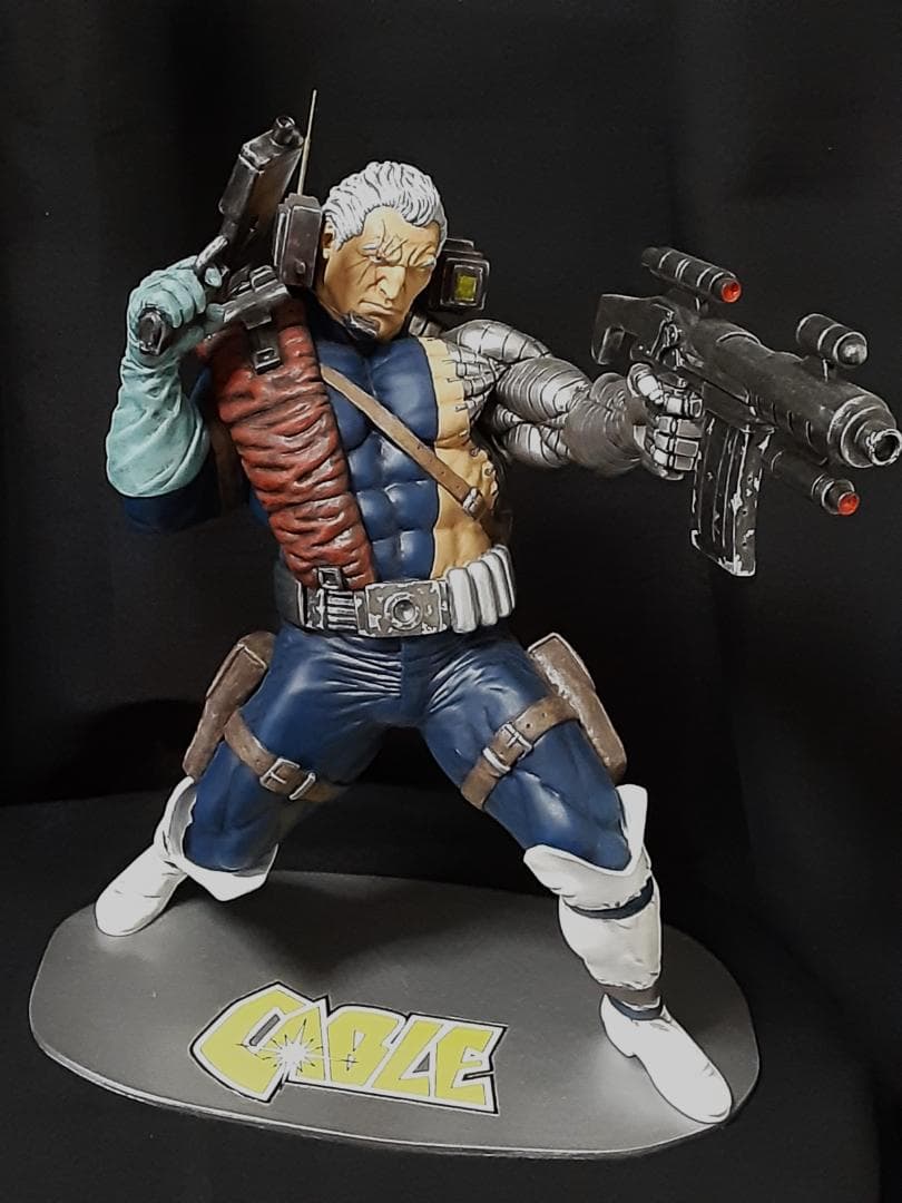 プロ制作　ホライゾン製　X-men　ケーブル　ガレージキット完成品　ソフビ