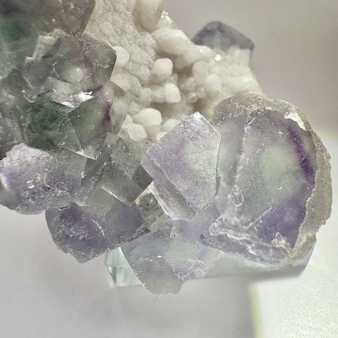 452 中国　内モンゴル産　フローライト&クォーツ