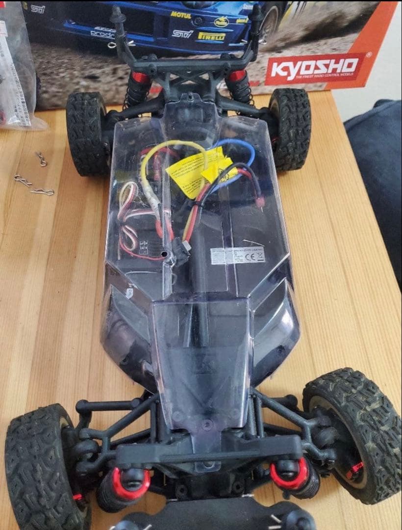 京商　fazer mk2 ラリー　スバル　インプレッサ　オプション付き