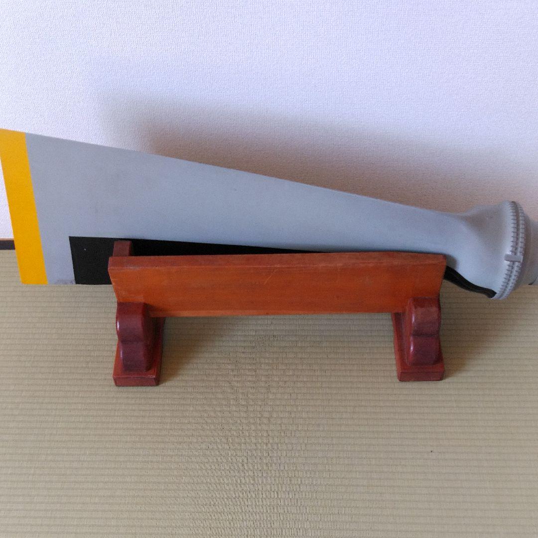 YS11実物カットプロペラ陳列台付