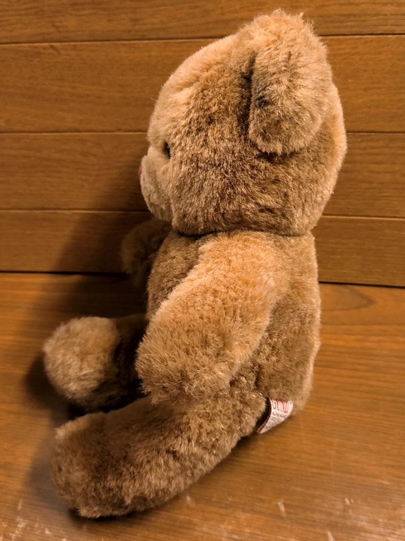 レトロ GUND 1983 ブラウンベアぬいぐるみ [エンブレム付] テディベア