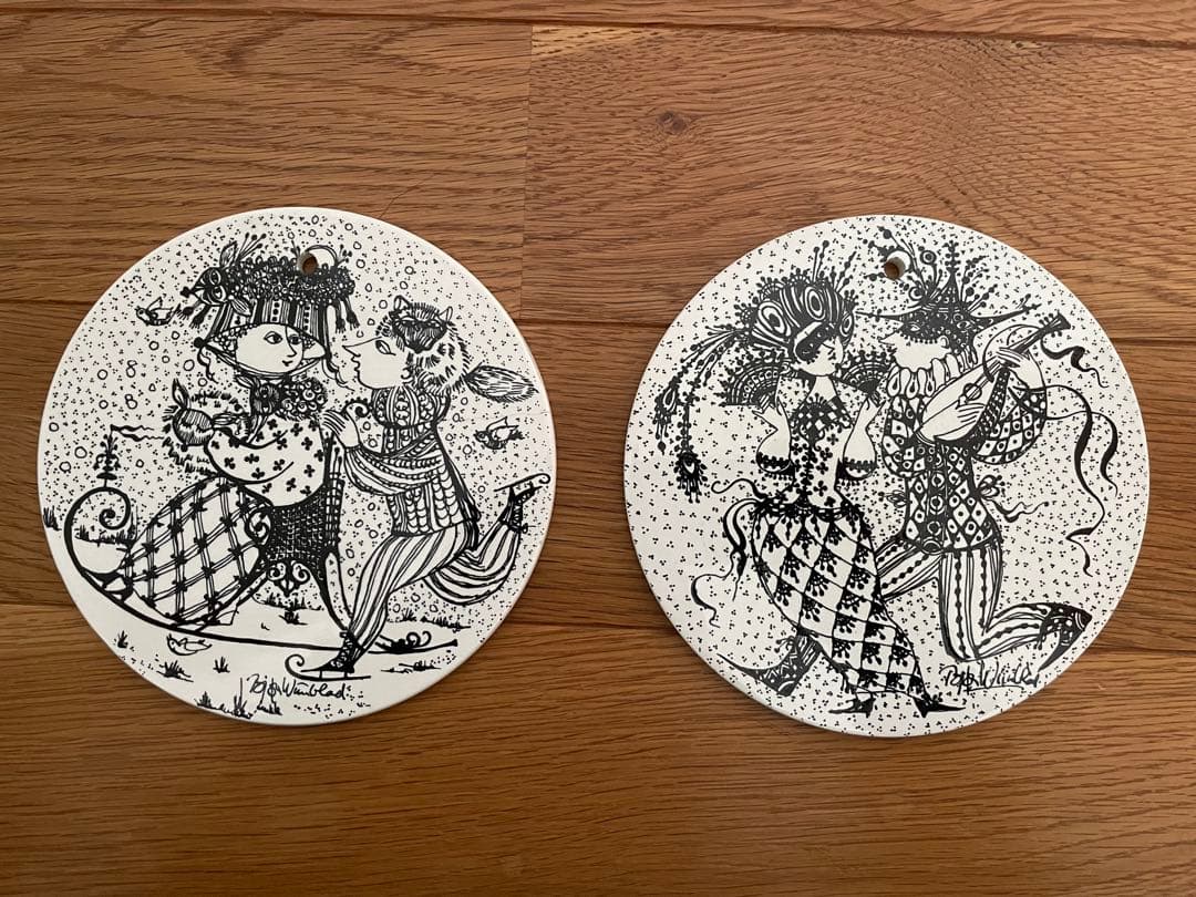 Bjorn Wiinbladマンスリープレート12ヶ月セットNymolle北欧