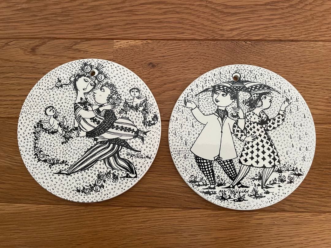 Bjorn Wiinbladマンスリープレート12ヶ月セットNymolle北欧