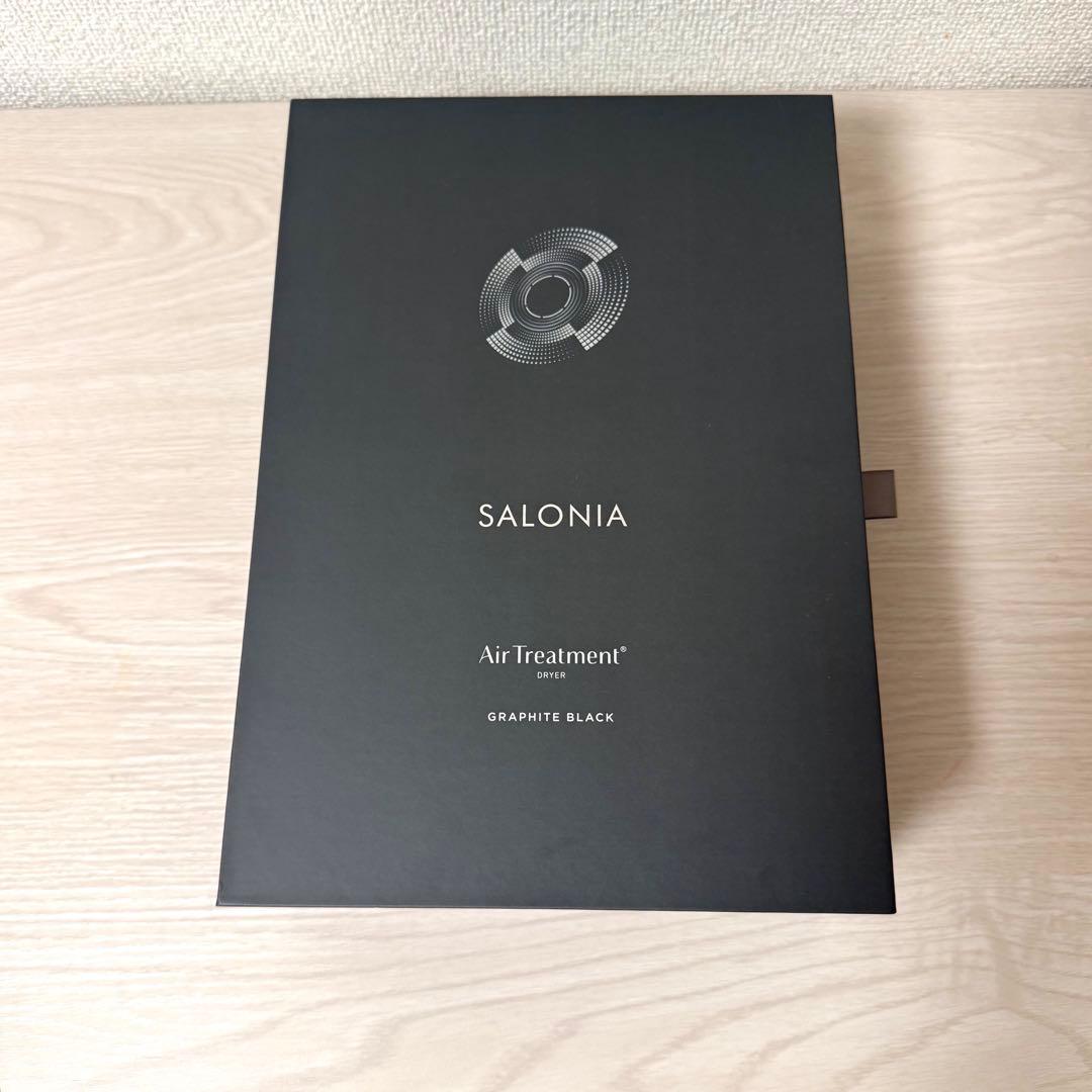 新品・未開封 SALONIA サロニア エアトリートメントドライヤー ブラック