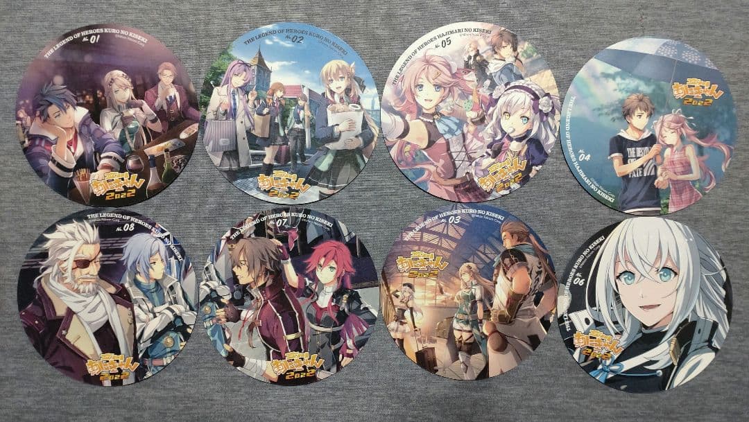 立川 あにきゃん 2022 黎の軌跡 コースター クリアファイル フライヤー