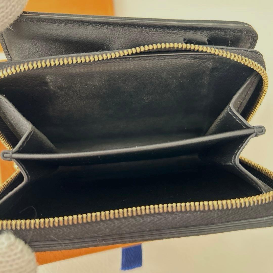 ルイヴィトン　ポルトフォイユルー　ノワール　黒　ラムレザー