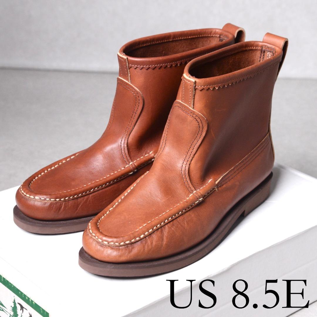 【未使用 デッドストック】ラッセルモカシン ノックアバウト ブラウン レザー