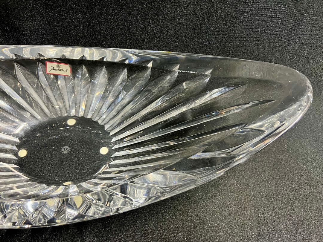 Baccarat クリスタルガラス ボウル　コンポート　高さ14cm
