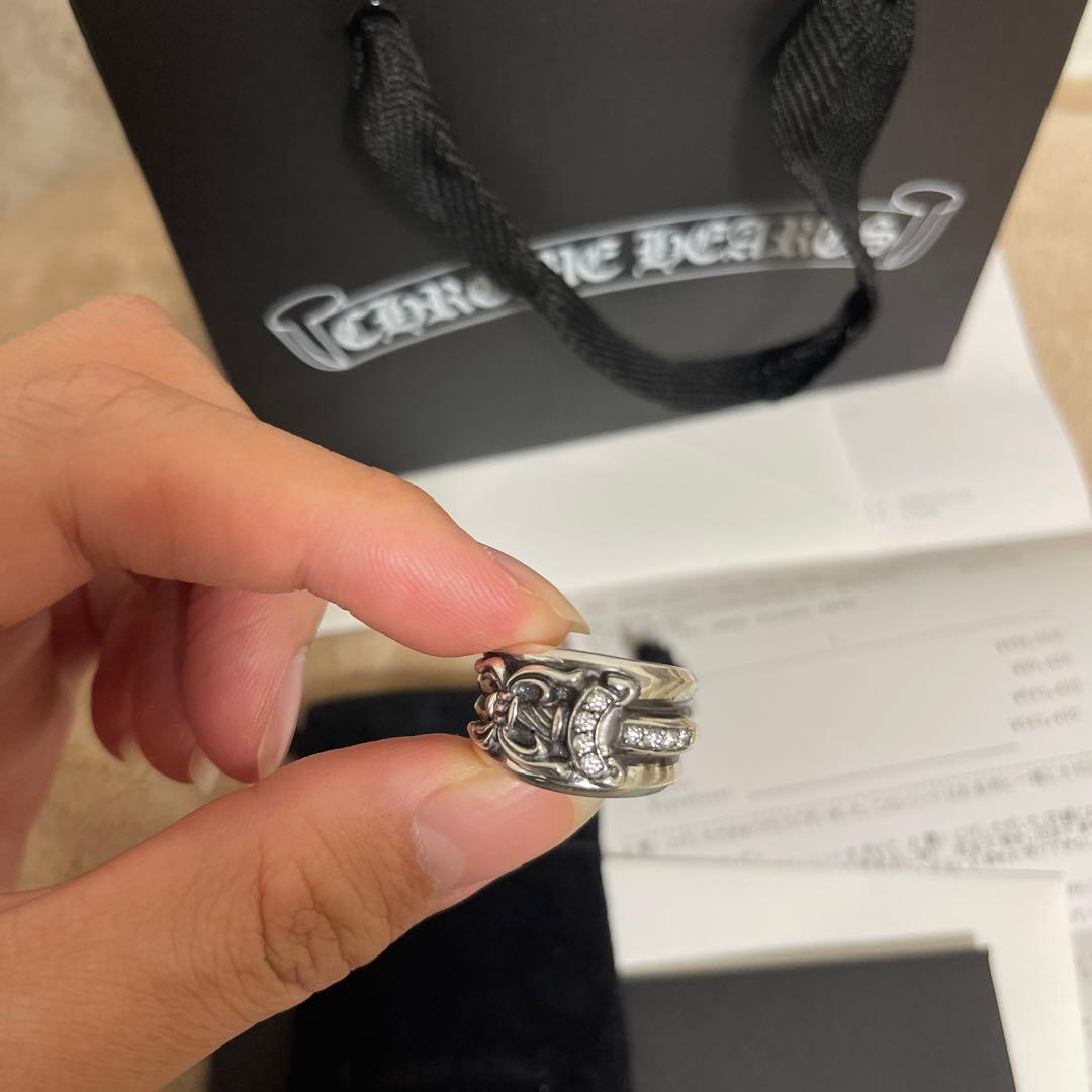 Chrome Hearts シルバーリングUS8号