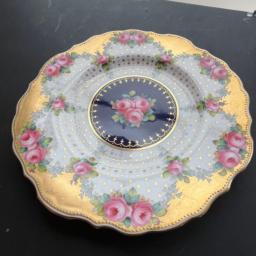 アンティーク プレート お皿 コープランド コラモア イギリス アメリカ