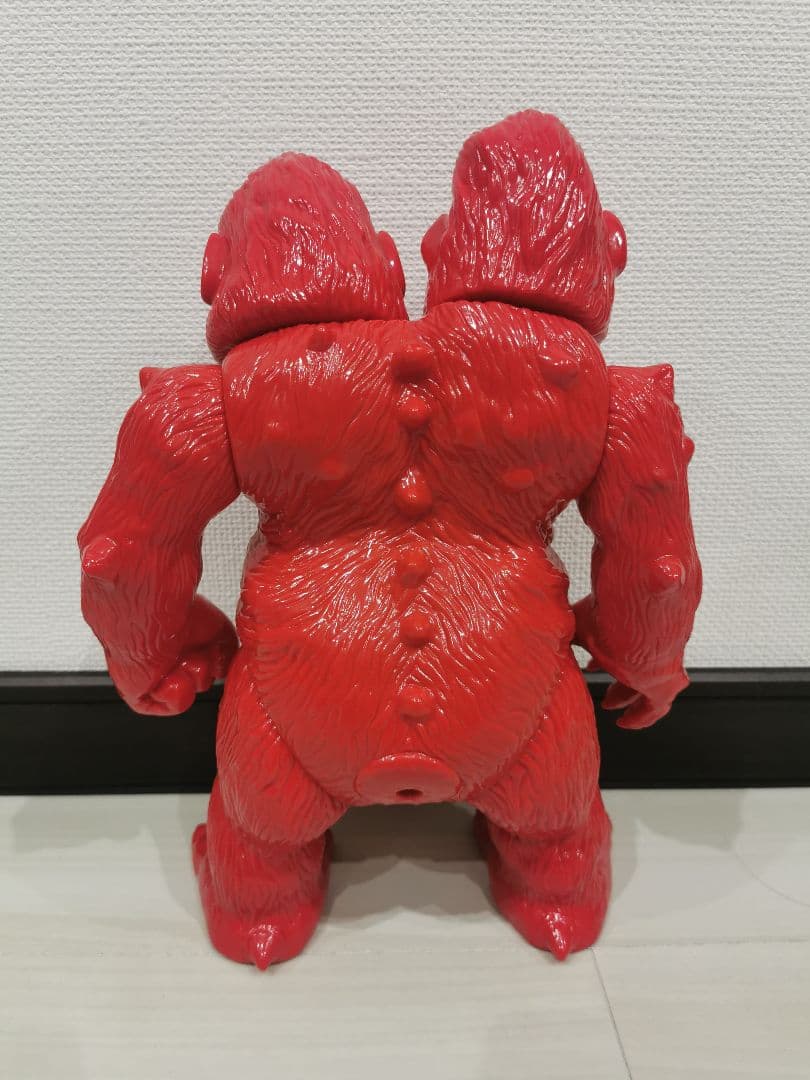 ソフビ Sofubi HxS キングゴリラ獣 RED 30CM