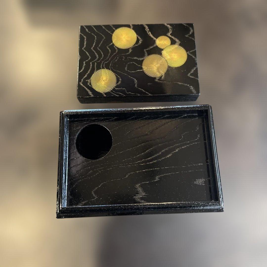 カ*士様 茶箱 茶道具 唐松 未使用