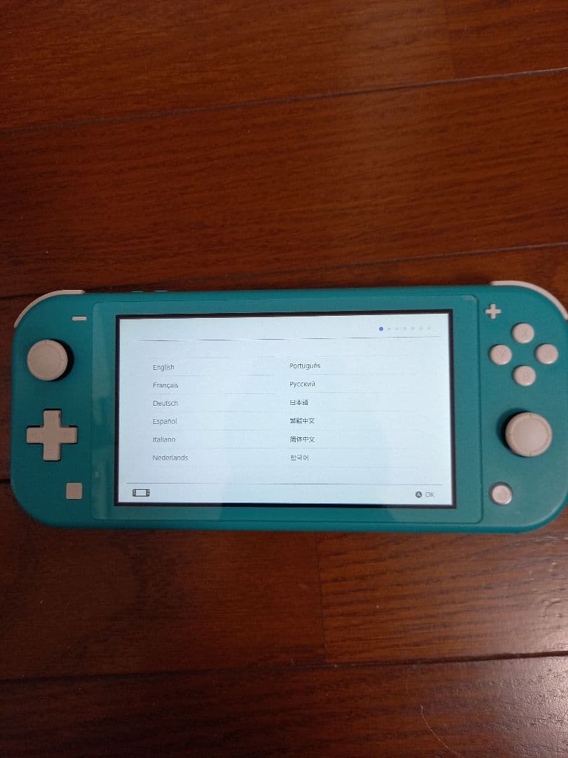 Nintendo Switch Lite ターコイズ 本体 と純正充電器付き