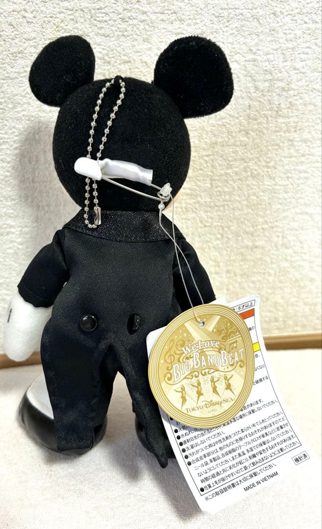 ディズニー　ディズニーシー　BBB ミッキー　ミニー　ぬいぐるみバッチ等　5点