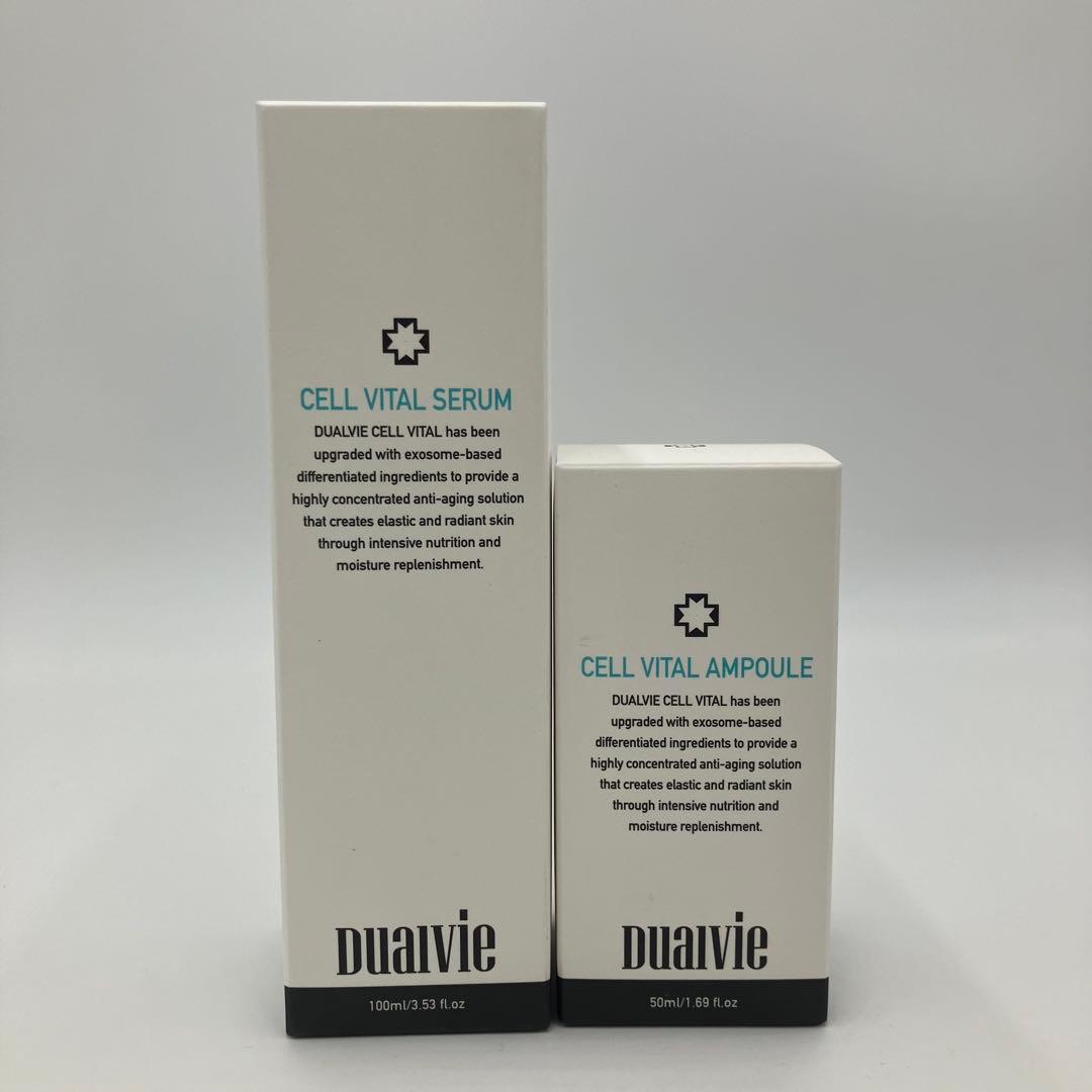 デュアルビー　セルバイタル　アンプル&セラム　セット