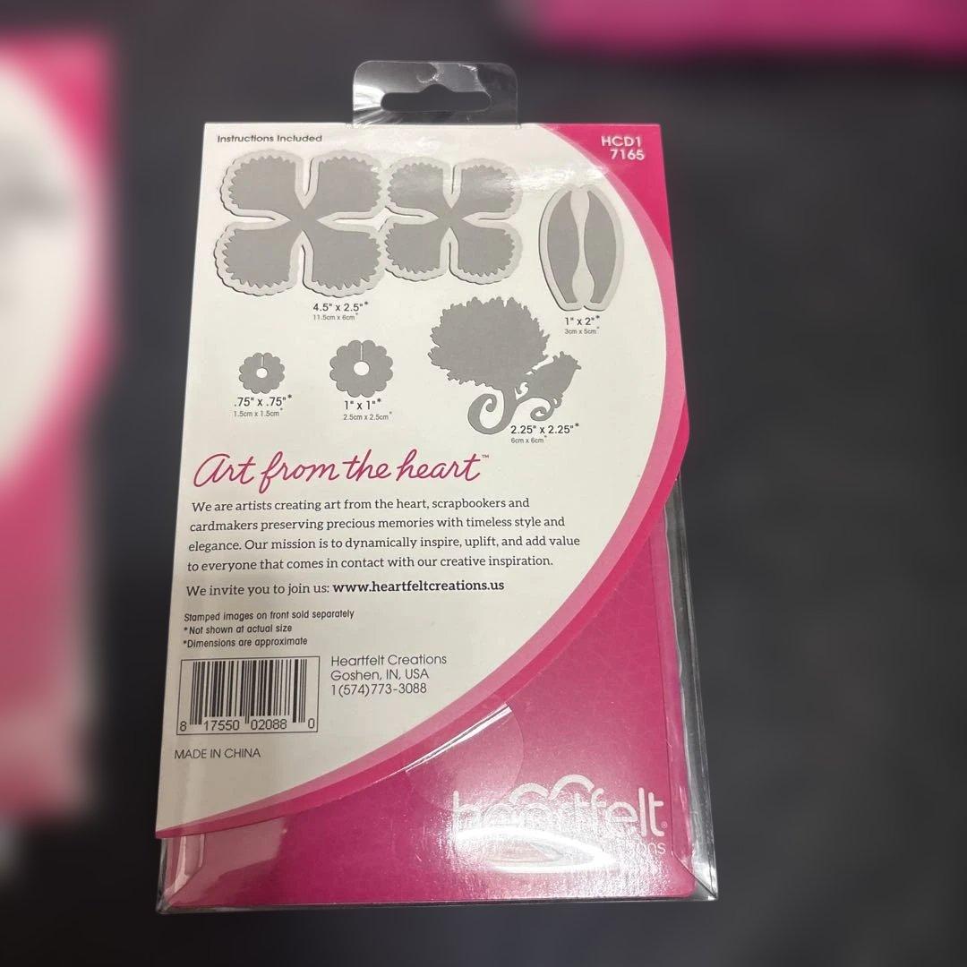 HC-10 Heartfelt Creations カメリアカーネーション