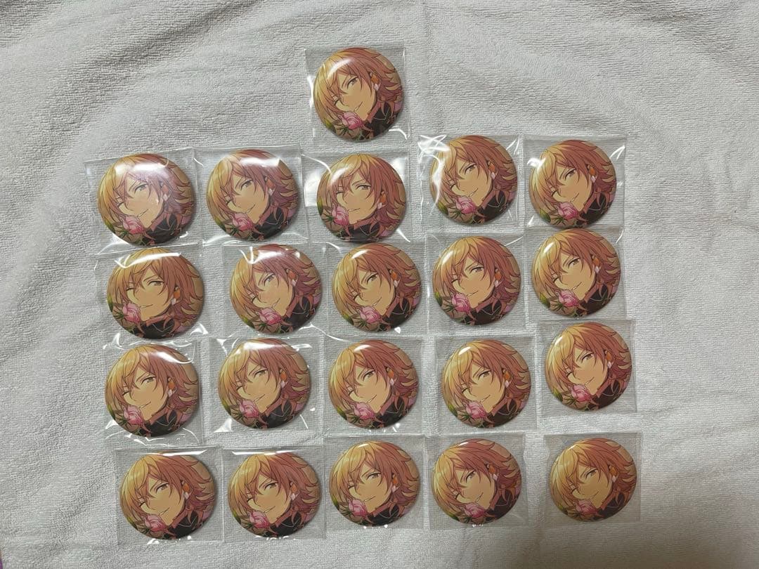 【煎餅】あんスタ 羽風薫 シャッフル 缶バッジ 21点セット