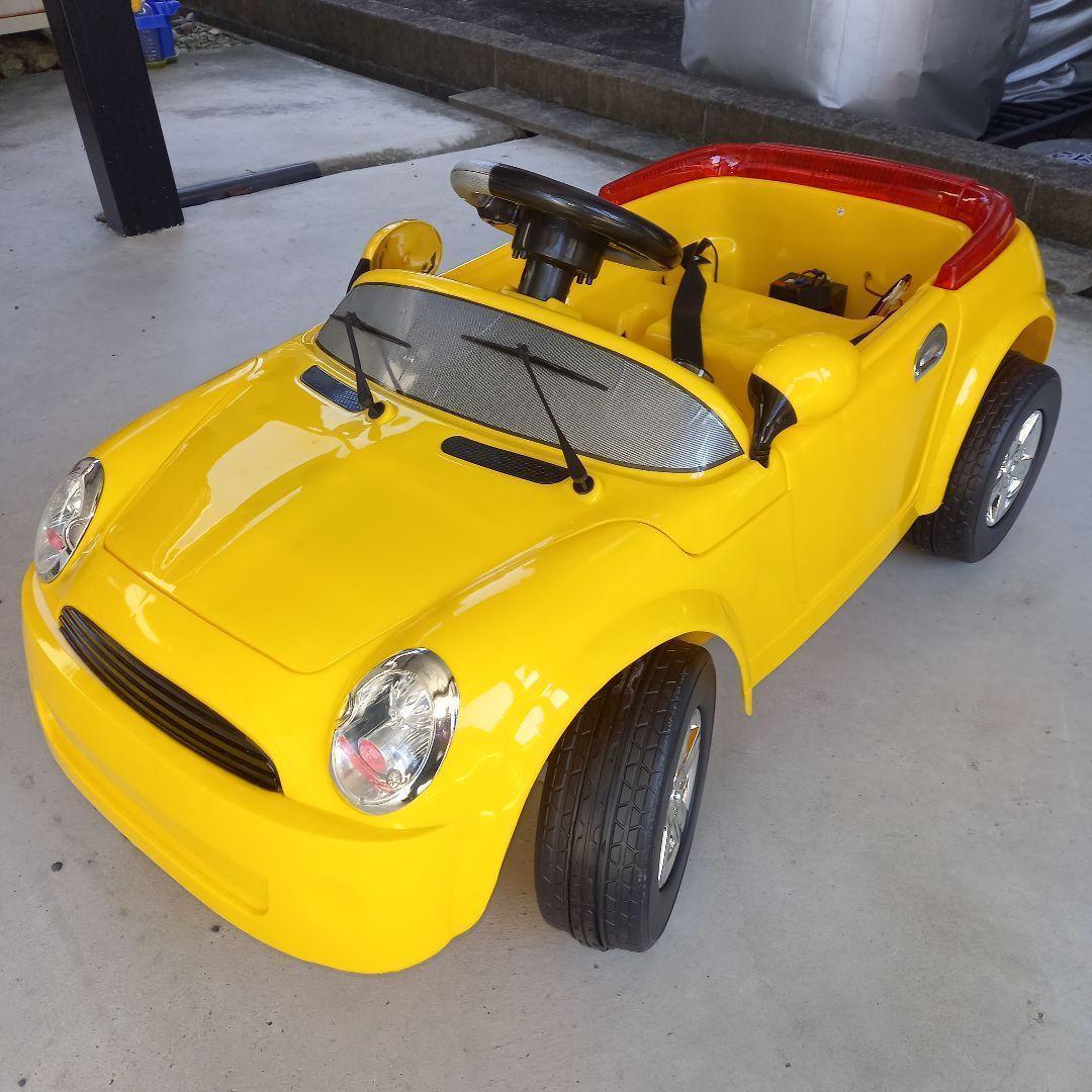 【ジャンク品】「ほぼ新品ですが」子供用　乗用電動カー　電気自動車　ラジコン