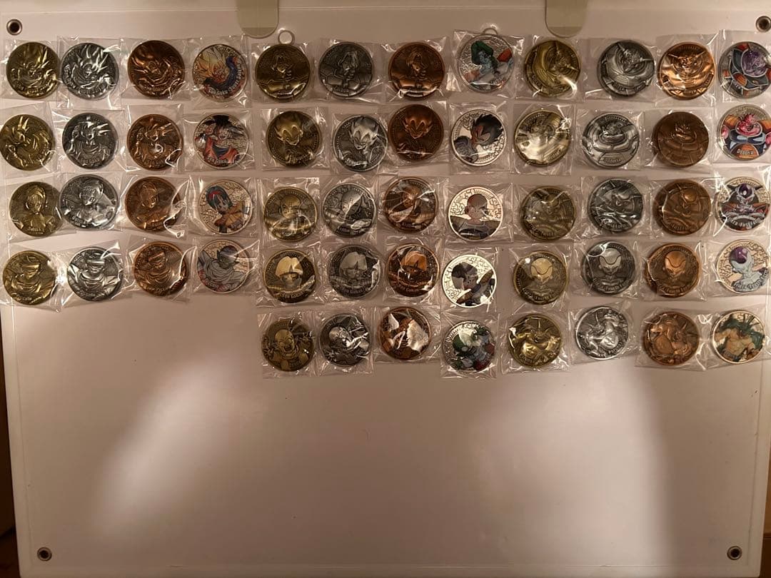 ドラゴンボールZ コレクティブルメダル Vol.1 コンプリート56枚界王様付