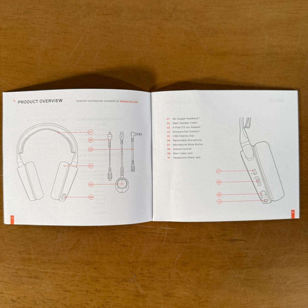 SteelSeries ゲーミングヘッドセット マイク付き 有線 密閉型 PC