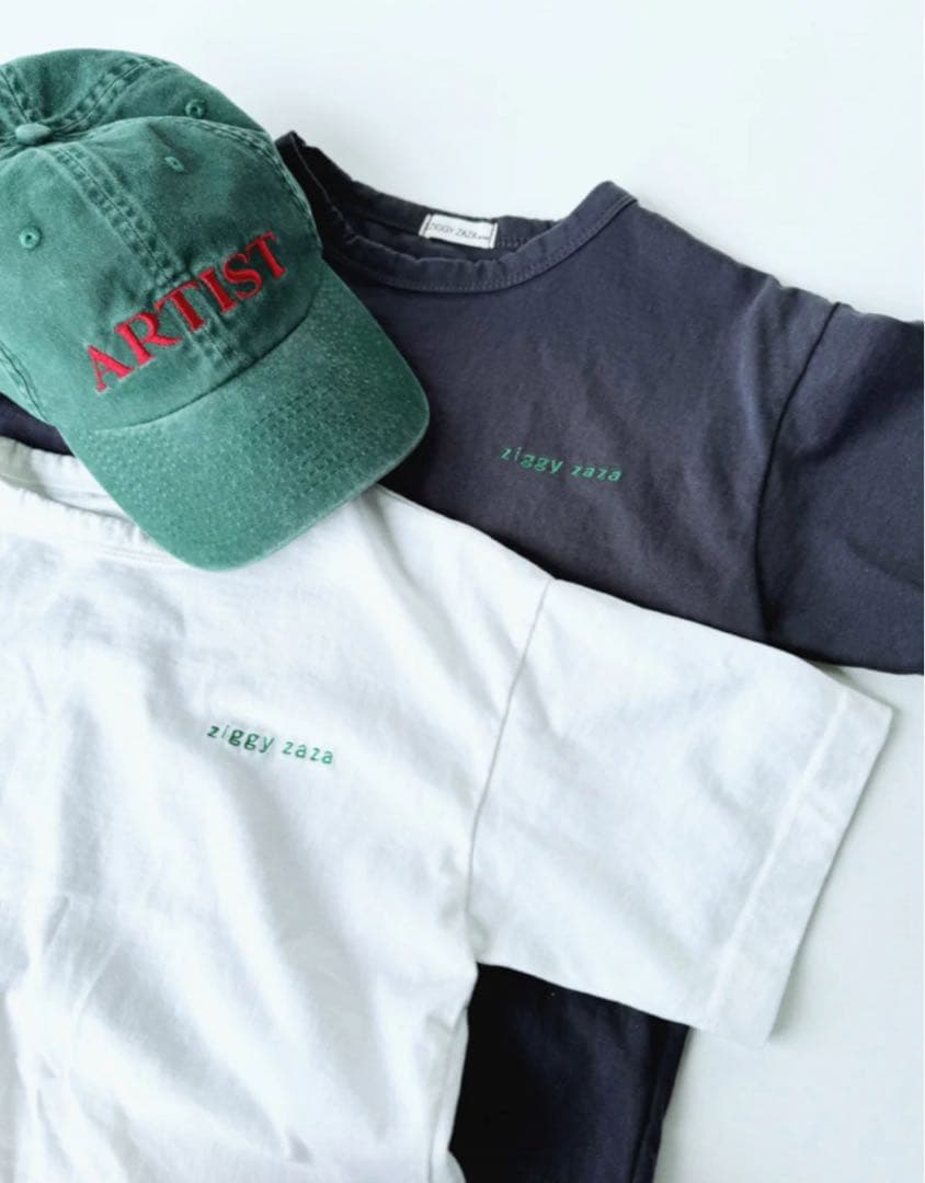 新品　未使用　ziggy zaza 帽子　ARTIST キャップ　キッズ