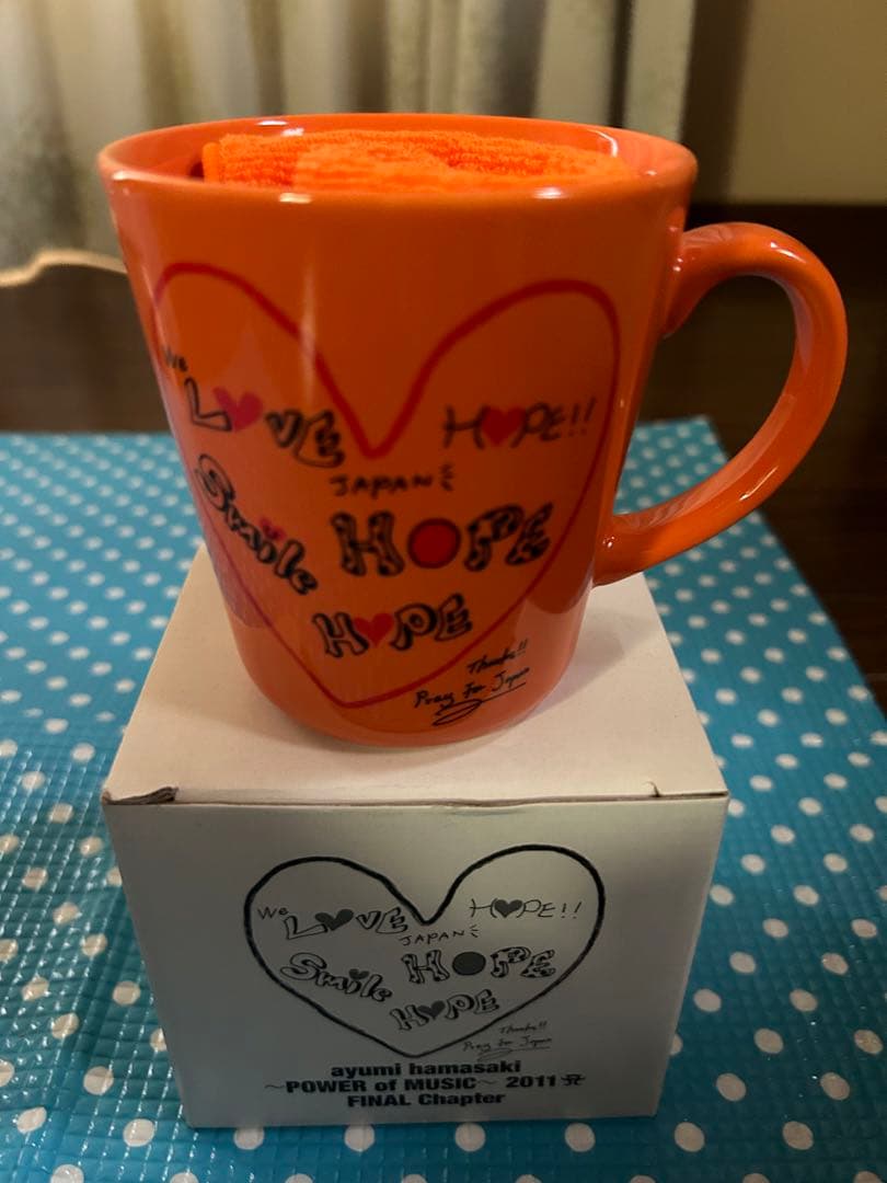 浜崎あゆみ　マグカップ&ミニタオル　5点セット　新品未使用品