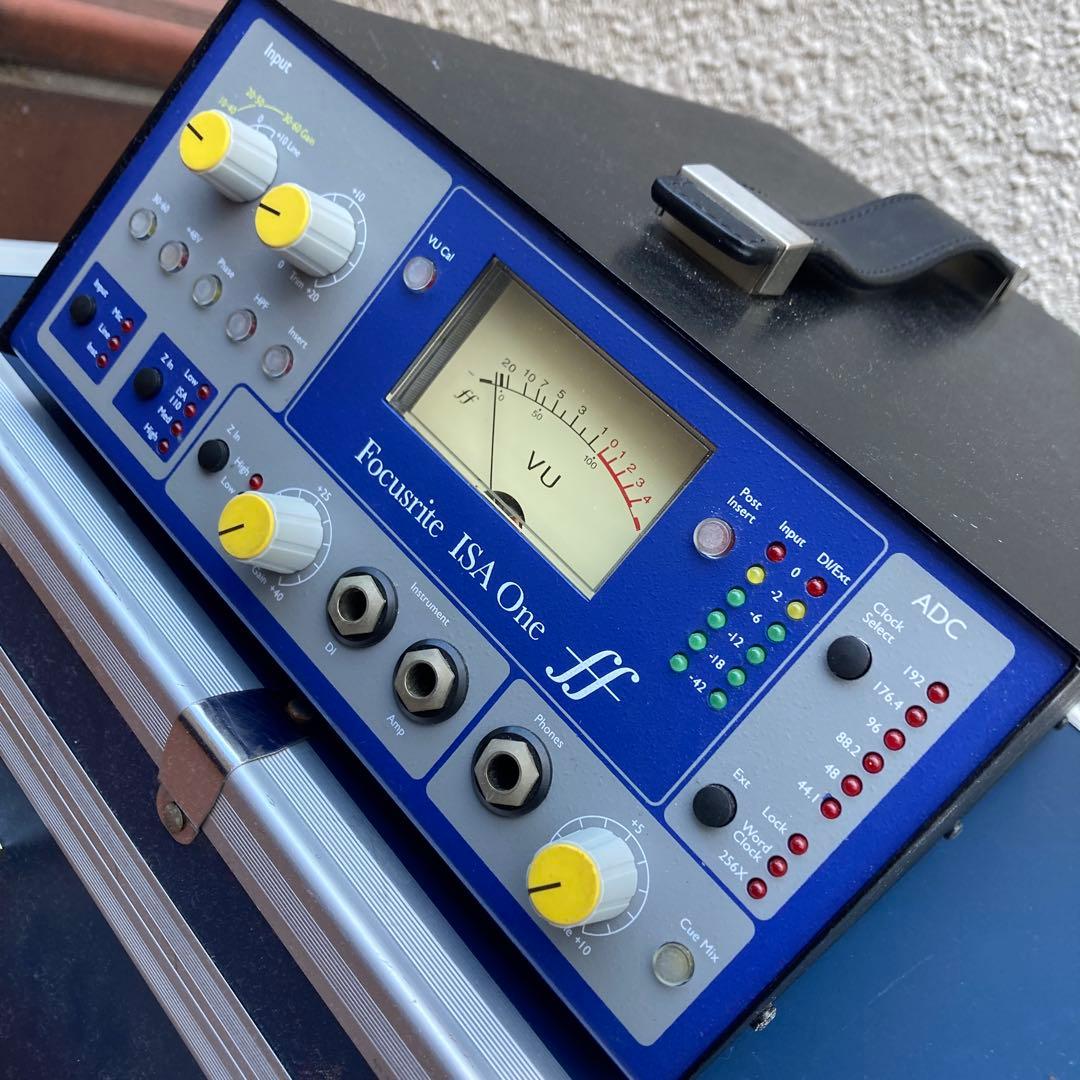通電OK ハードケース付 Focusrite ISA One マイクプリアンプ