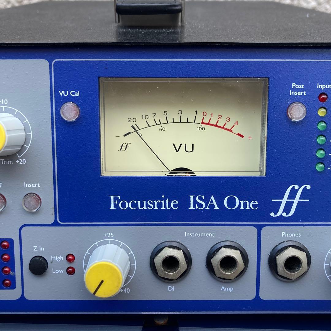通電OK ハードケース付 Focusrite ISA One マイクプリアンプ