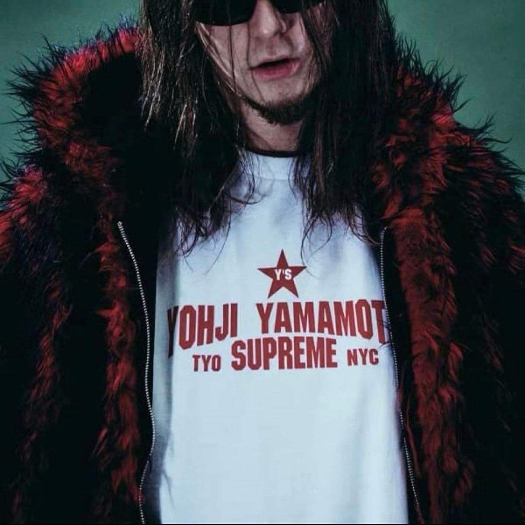 YOHJI YAMAMOTO TYO SUPREME Tシャツ ホワイト