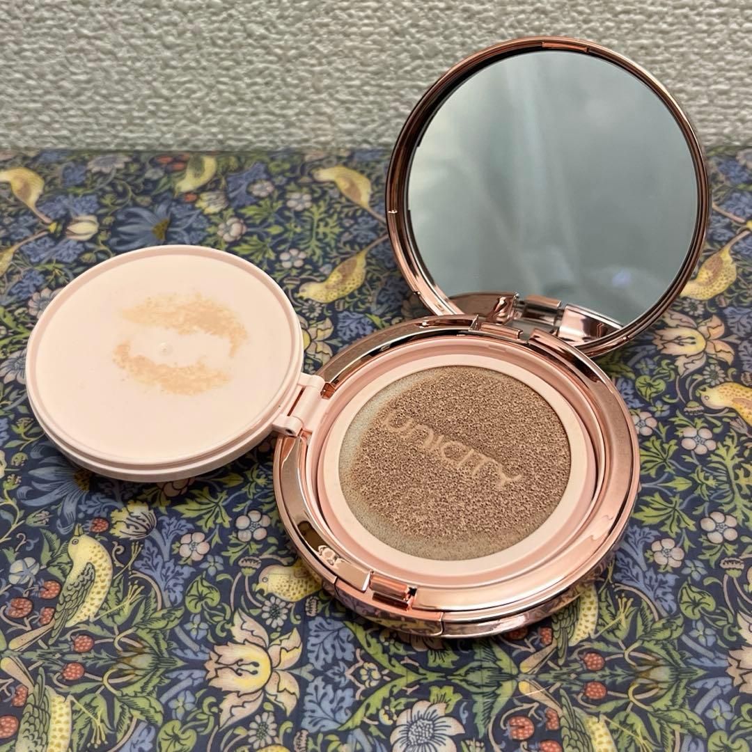 ユニシティ リアルフィットカバークッション　02 ナチュラルベージュ　ファンデ